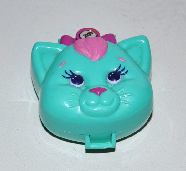 polly pocket cuddly cat