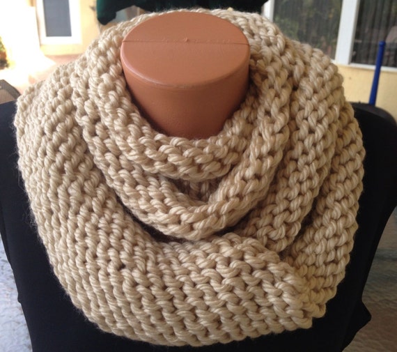 knit, crochet, felt chunky cream knit infinity scarf, knitted wool ribbed cowl circle scarf / Ivy / Oatmeal. Find this Pin and more on Products by Etsy. See more. The Ombré Cowl | COCOA | Mens Chunky Knit Ombré Oversized Huge Textured Winter Cowl Scarf. Find this Pin and more on Products by Etsy.