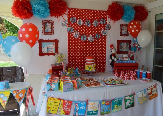 Dr. Seuss Book Cover Banner