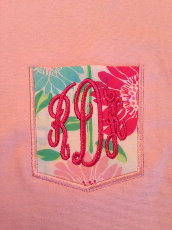 lilly pulitzer monogram shirt
