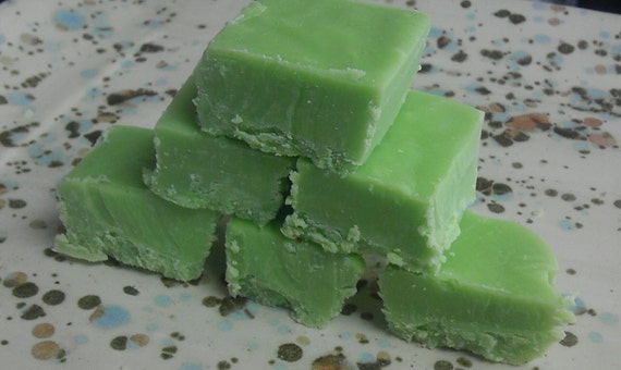 Mountain Dew Fudge  Half Pound (1/2 lb) 8 oz Yummy Creamy Gourmet Fudge Gamer / Man Cave Fudge