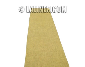 Natural Hessian Burlap Table Runner. 12 Inches X 58 Inches