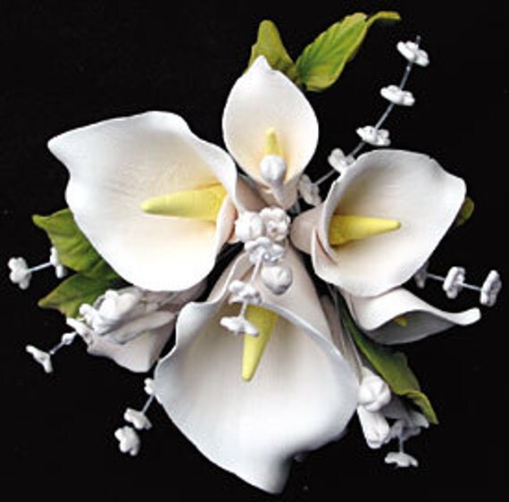 Gumpaste Calla Lily Flower Tutorial Tutoriales De E16