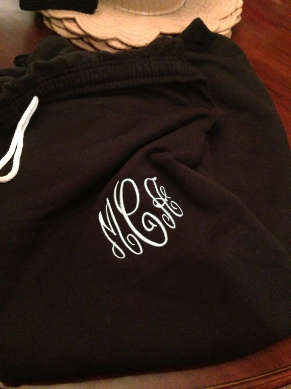 monogram sweatpants