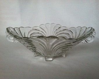 Cambridge Glass Co Caprice Oval Bowl