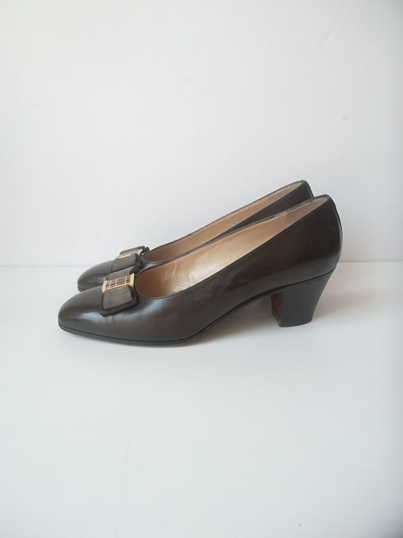 SALE Vintage ladies Italian leather shoes US size by BravaVintage