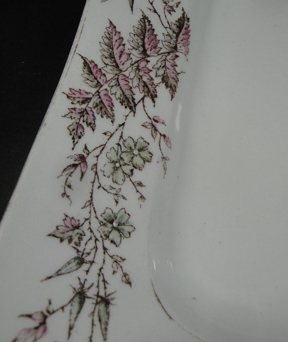 Vintage 1800s Maddock & Co Burslem England Raspberry