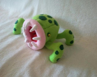 green monster plush toy