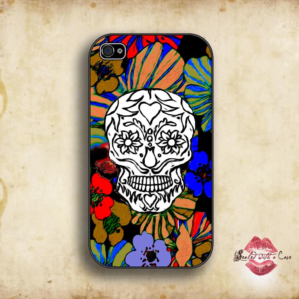 Dia de Los Muertos Skull iPhone 4/4S 5/5S/5C/6/6 and now