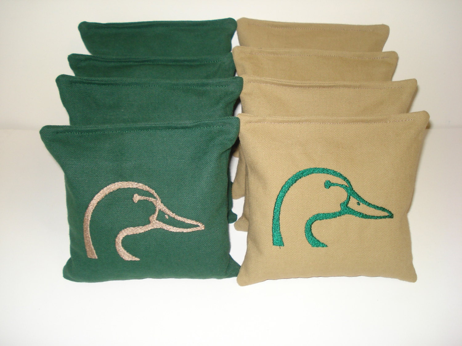 Ducks Unlimited custom embroidered cornhole bags ACA