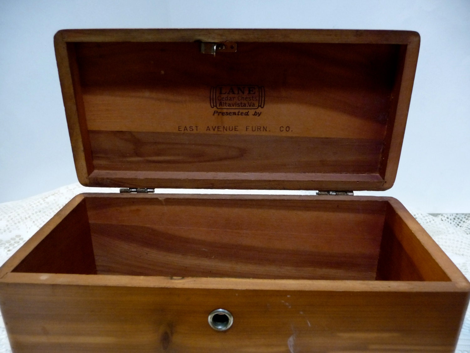 ON SALE 60 OFF Vintage Lane Miniature Cedar Chest