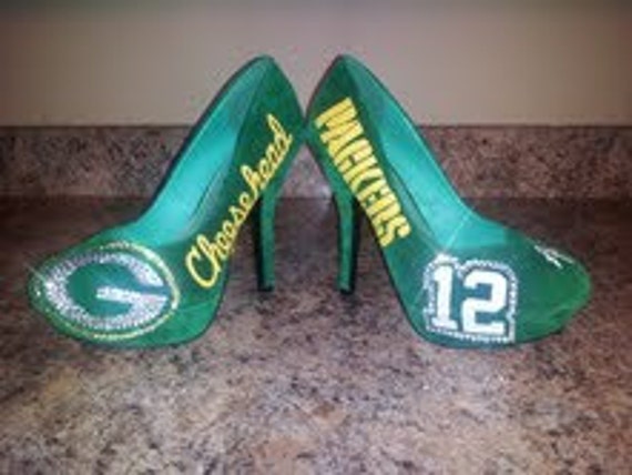 green bay packers high heel shoes green bay packers platform high heel sports fan pumps green bay packers high heel shoes green bay packers platform high heel sports fan pumps