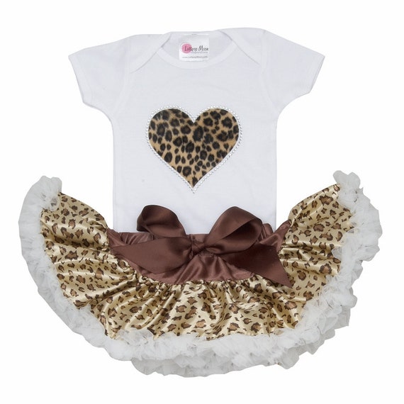 Newborn baby Tutu Cheetah Baby Tutu Baby by LollipopMoonBoutique