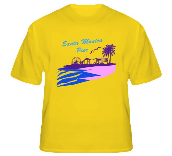 santa monica t shirt