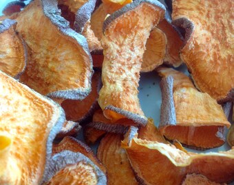 Organic Sweet Potato Chips Dried / 4 Flavors / Gluten Free / Vegan / No Sugar Added / Oil Free