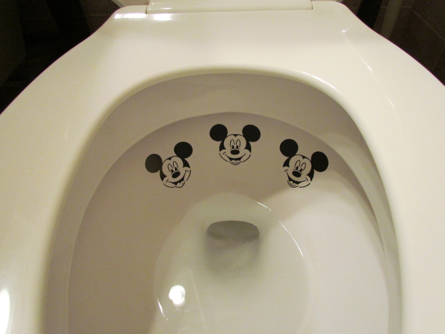 Boy Mickey Mouse Toilet Targets by LilMrsCrafty on Etsy