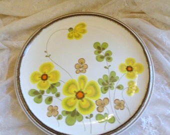 Mid Century MIKASA SERVING PLATTER Nature's Gallery Woodlands Pattern ...