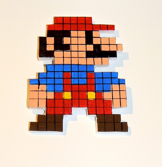 Items similar to Custom 8-bit Characters, such as Link, Mario, Yoshi ...