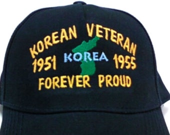 korean war navy veteran embroidery