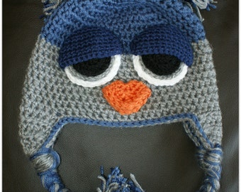 CROCHET PATTERN: Not ANOTHER Owl Hat Crochet Pattern. (Child to Adult)