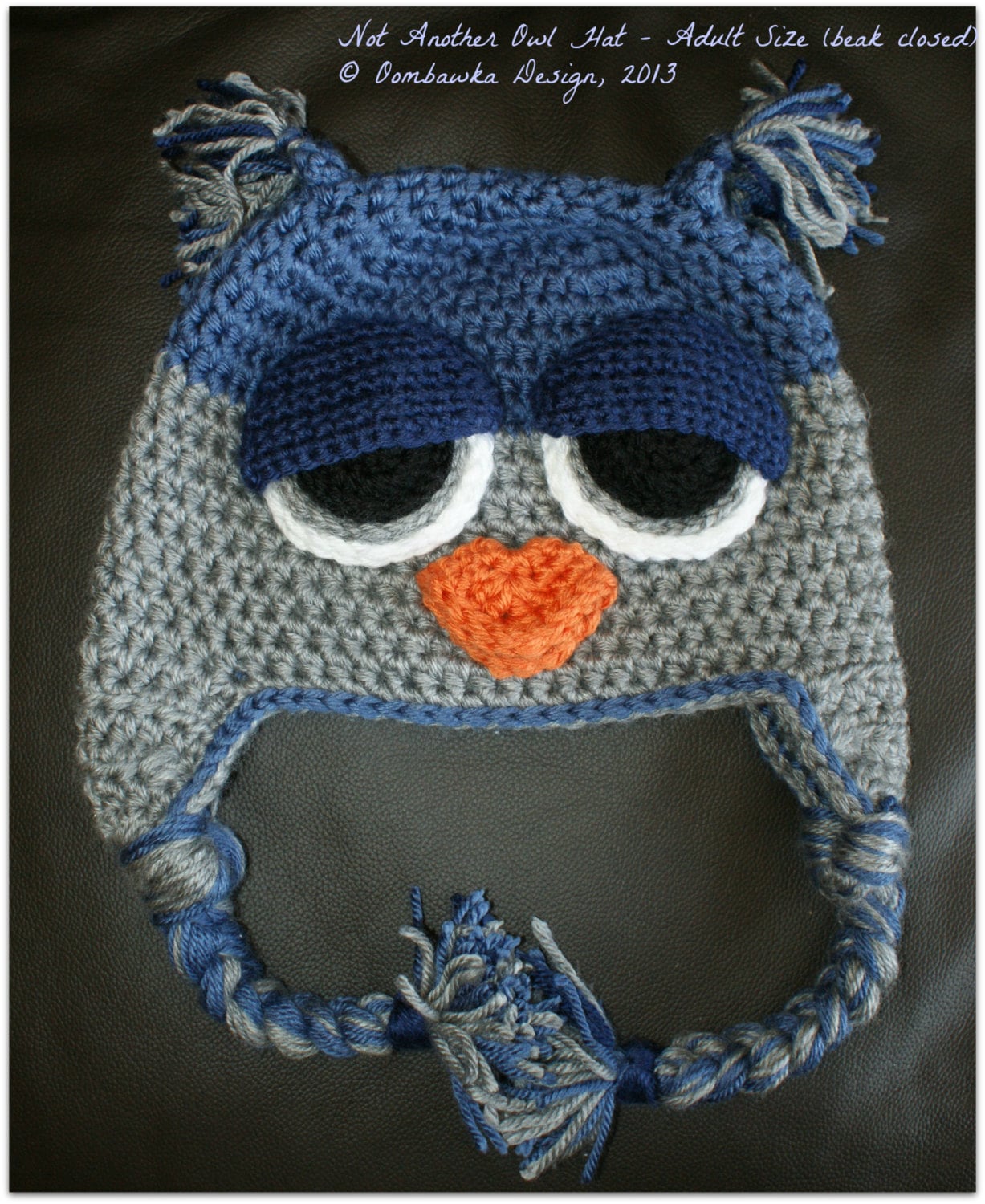 Not ANOTHER Owl Hat Crochet Pattern. Child to Adult