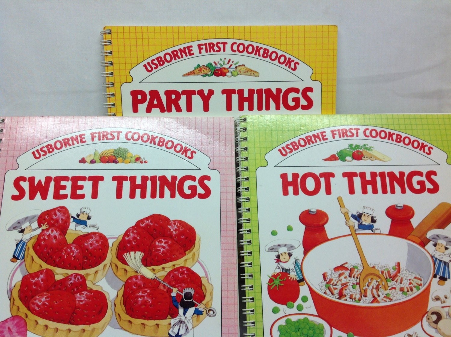 3 Vintage Kids Fun Cookbooks By FlippingThroughTime On Etsy   Il Fullxfull.450255226 Ogz7 