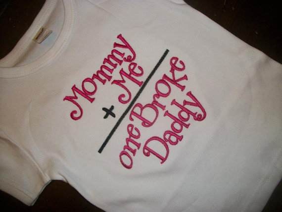 One Broke Daddy Shirt by SweetNSassyByFaith on Etsy