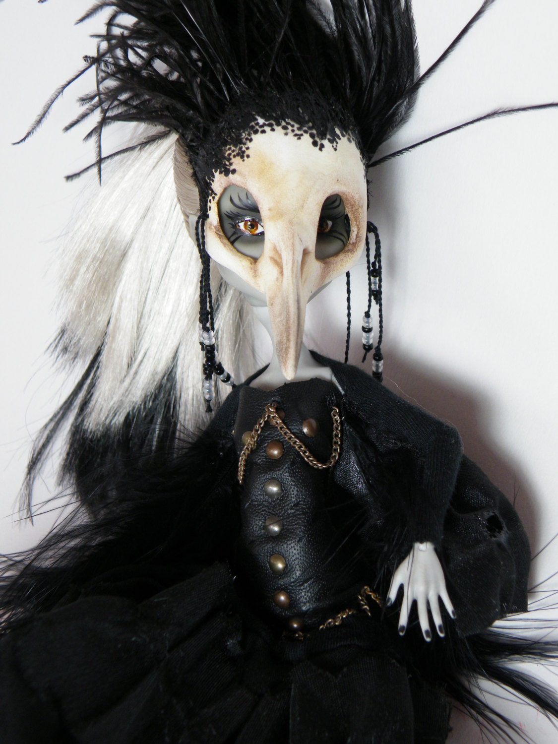 OOAK Monster High Custom Art Doll Violet