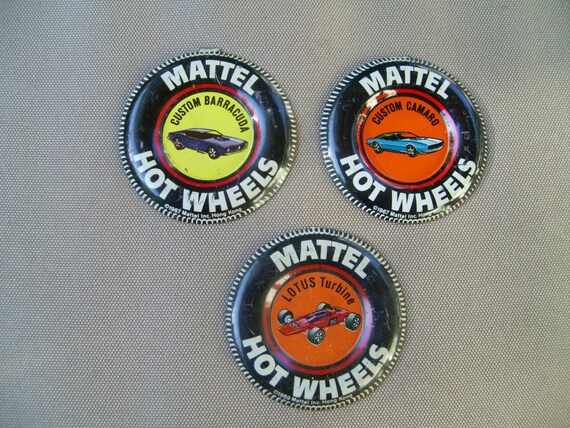 mattel hot wheels buttons