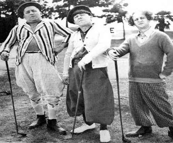 play golf with your friends three stooges