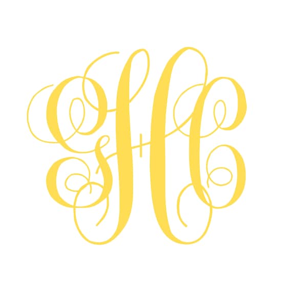 Monogram Decal