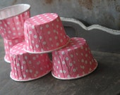 Pink & White Dots Paper Nut Candy Dessert Cups Set of 12 Il_170x135