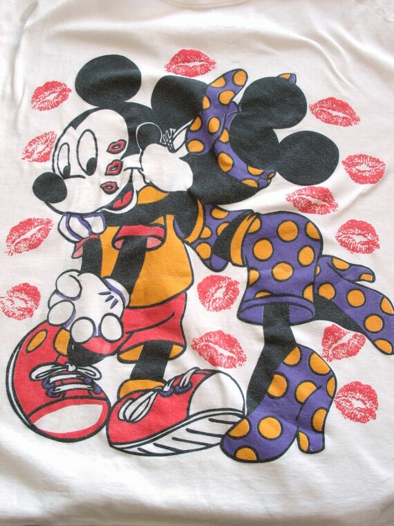 Mickey Mouse Minnie Mouse T Shirt Hip Hop Ghetto White Tshirt
 Ghetto Mickey And Minnie Mouse