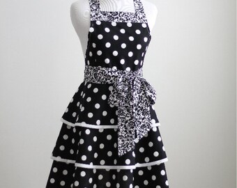 Apron Pattern PDF Women's Full and Half - The LUSCIOUS LAYERS - Instant Download Sewing Pattern #120