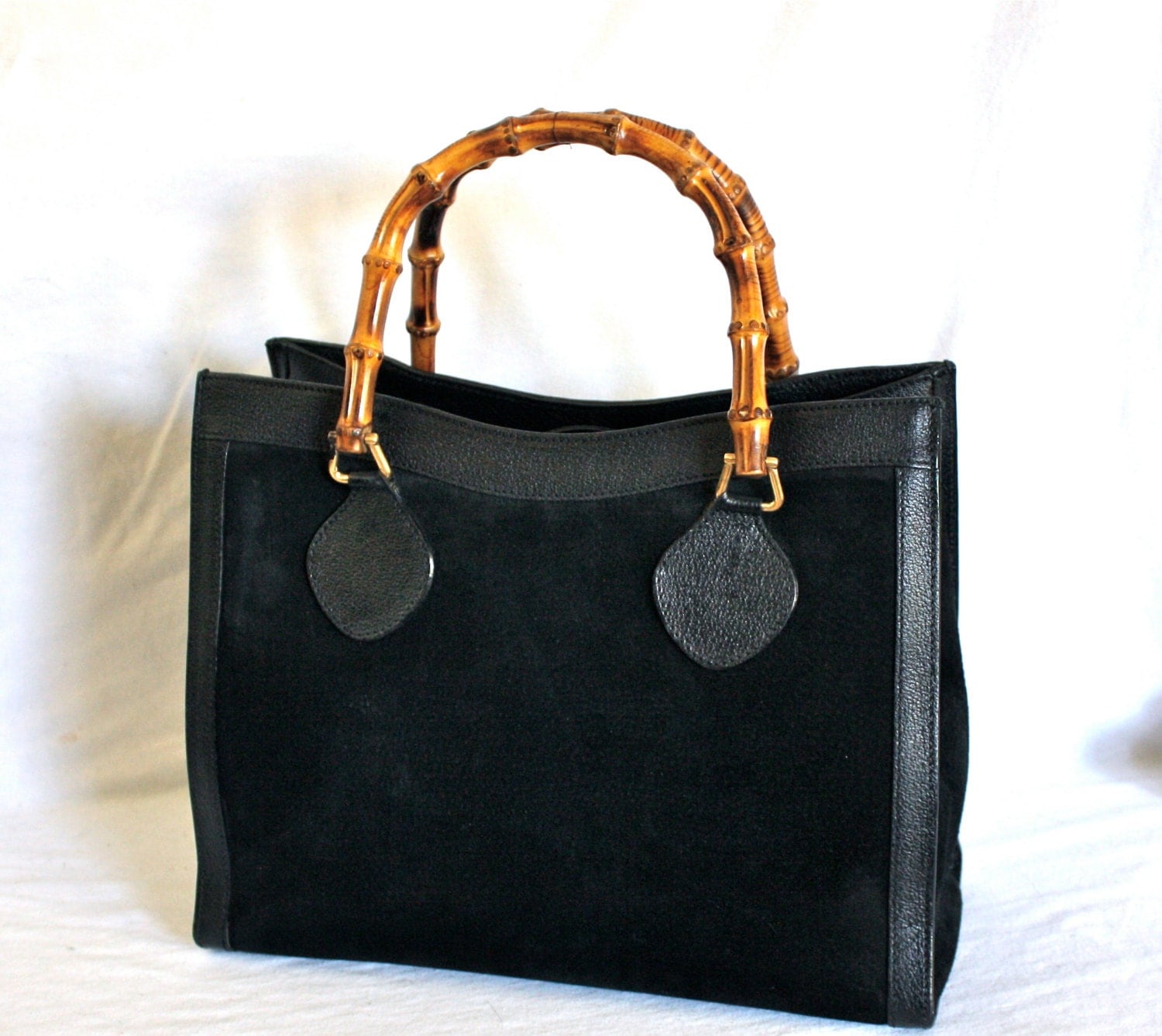 gucci tote bag vintage black