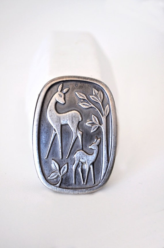 Vintage Norwegian Pewter Brooch by evertonterrace on Etsy