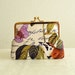 Spring Sale: SALE - frame purse with Novelty floral, bird, and butterfly