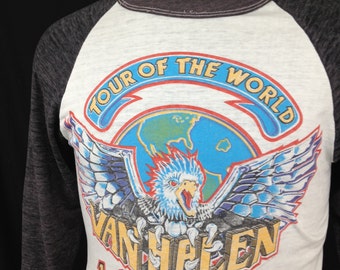 Vintage Van Halen Rock T Selected by Anna Corinna