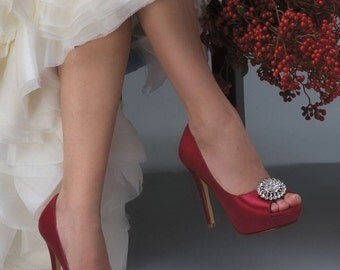 4 inch bridal heels