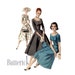 1950s Dress Pattern Butterick 7791 Misses Day or Evening Scoop Neck Flared Skirt Dress Bust 32 Womens Vintage Sewing Pattern