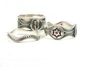 Star Wars Ring Set - Sterling Silver - Geek Engagement Rings