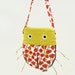RESERVED ++ Cross Body Purse by MinneBites / Handmade Purse - Accessory for Girls - Cute Girls Purse - Animal Bag, ready to ship