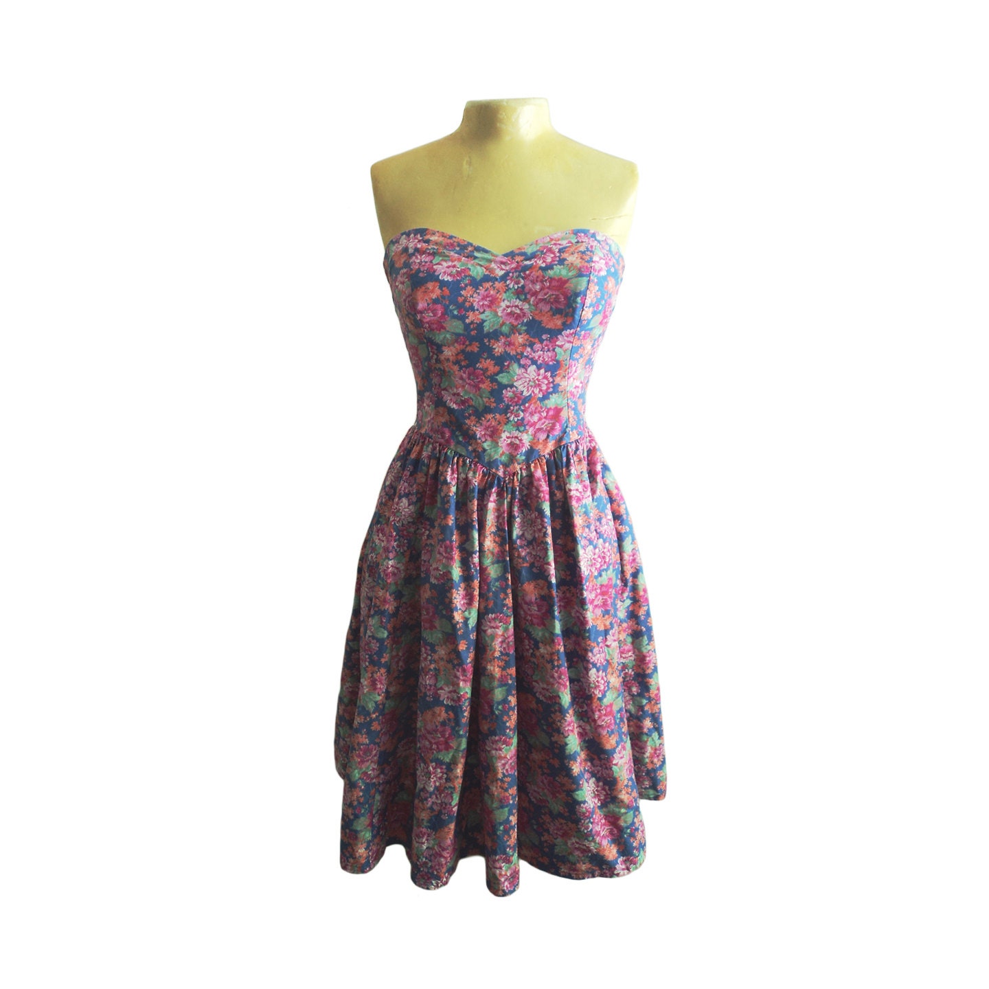 Vintage Laura Ashley Floral Party Dress by ModernGhostBK on Etsy