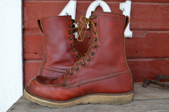 irish setter moc toe work boots