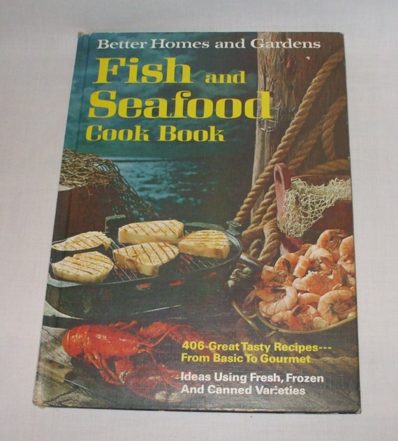 Fish and Seafood Cookbook Cook Book Vintage Better Homes and