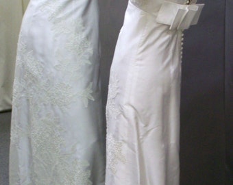 Vintage Wedding Dress, 1950's Mad men, Jackie "O" Style