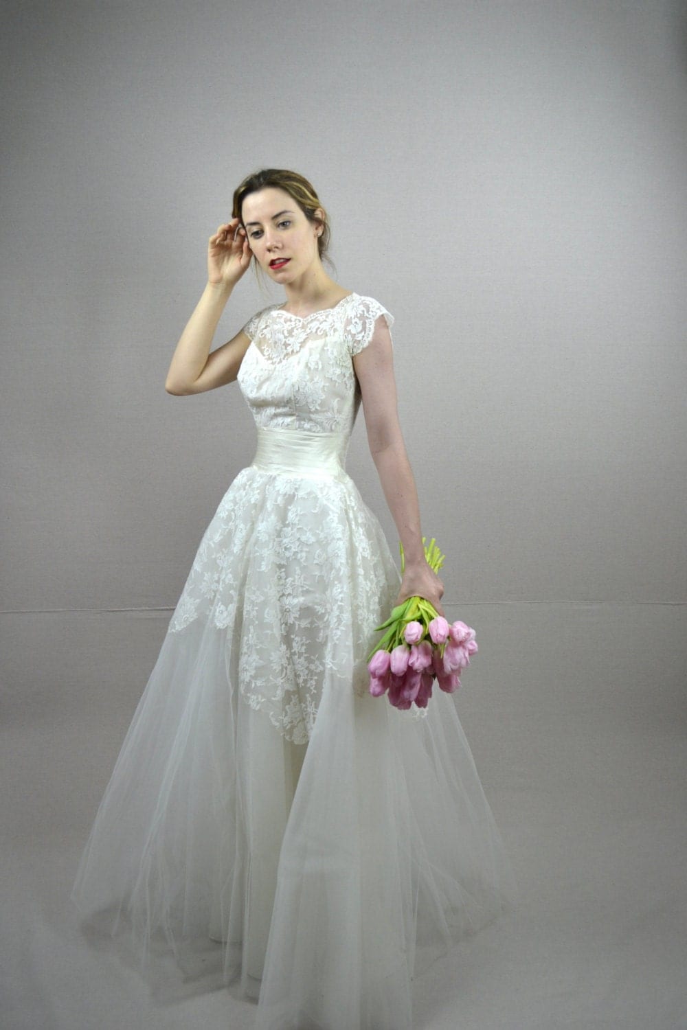 Vintage 50s Wedding Dresses 6883