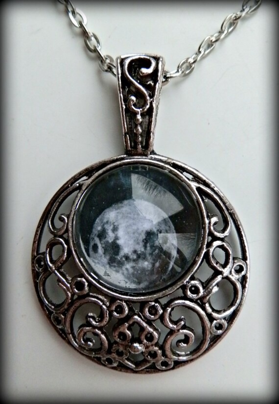 Night Enchantress Antique silver filigree by TheCryptOfCuriositie