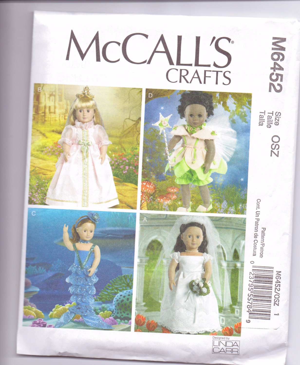 New Simplicity Pattern Doll Clothes 18 inch doll American Girl