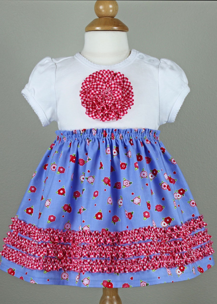 Baby dress  pattern  pdf sewing pattern  toddler t  shirt  dress 